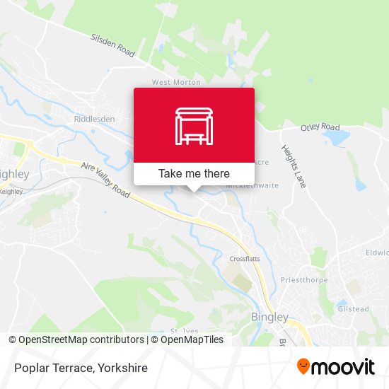 Poplar Terrace map