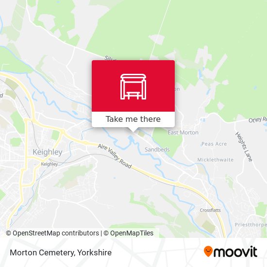 Morton Cemetery map