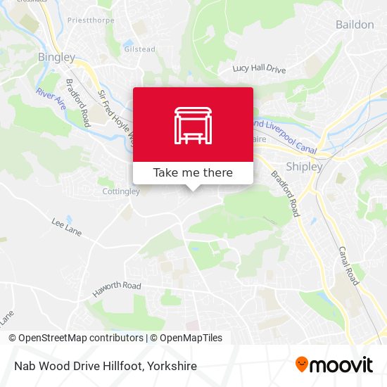 Nab Wood Drive Hillfoot map