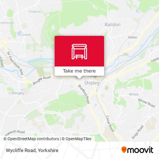 Wycliffe Road map