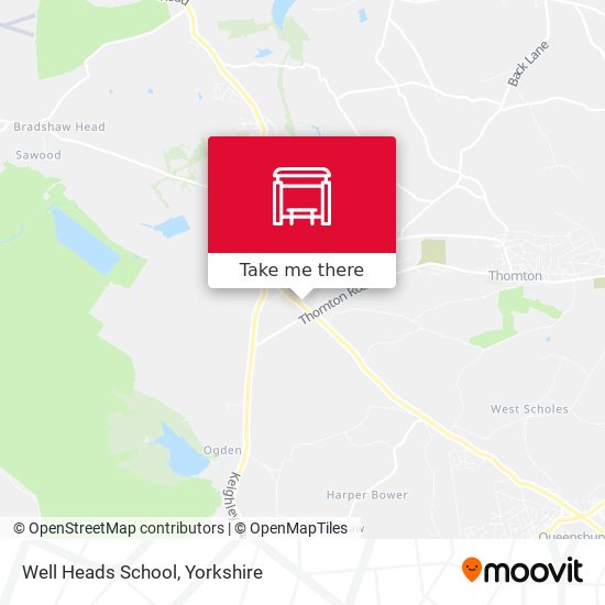 Well Heads School map