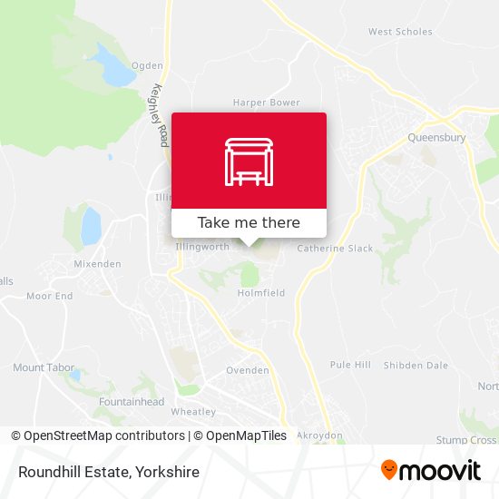 Roundhill Estate map