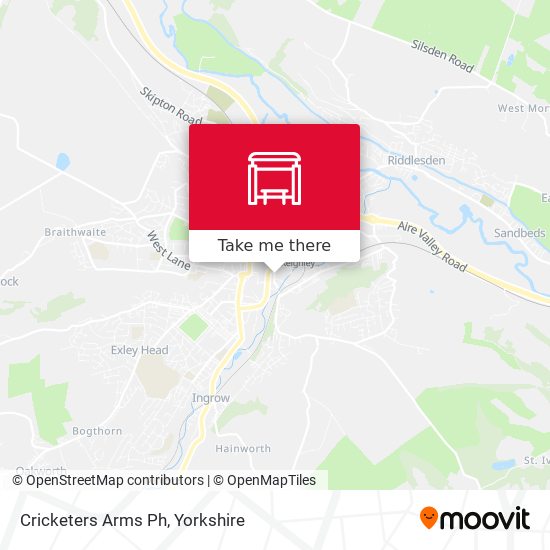 Cricketers Arms Ph map