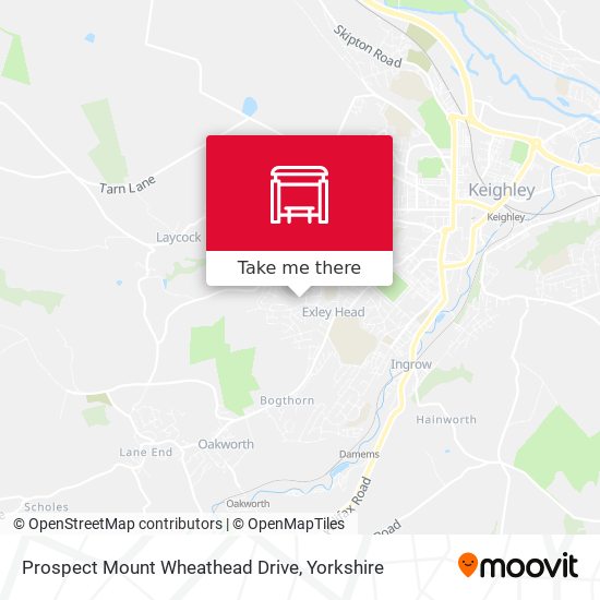 Prospect Mount Wheathead Drive map