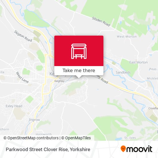 Parkwood Street Clover Rise map