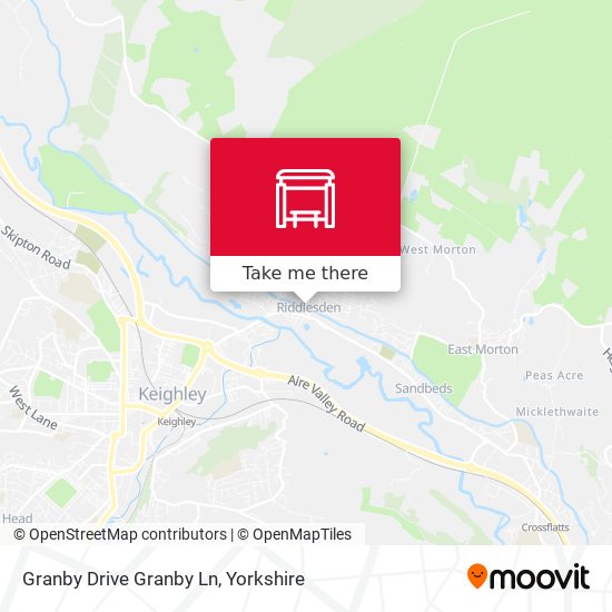 Granby Drive Granby Ln map
