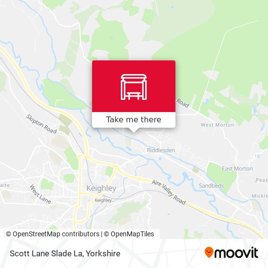 Scott Lane Slade La map