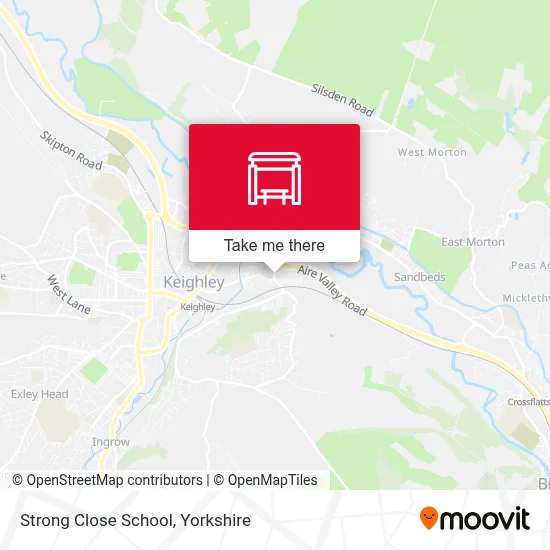 Strong Close School map