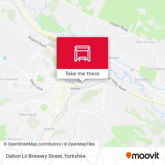 Dalton Ln Brewery Street map