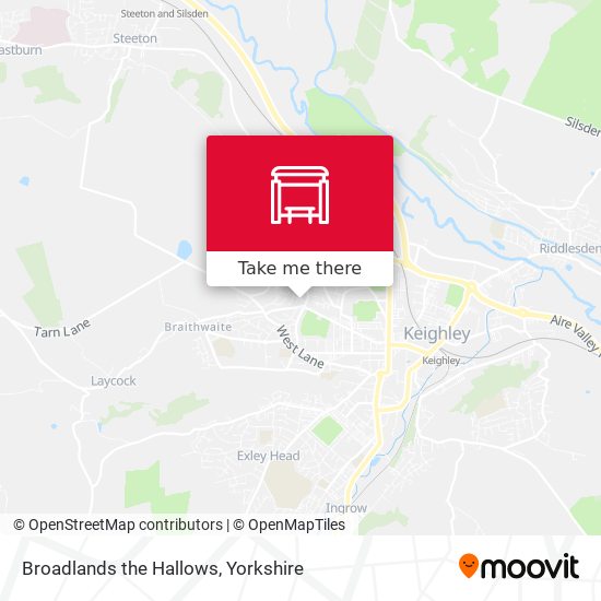 Broadlands the Hallows map