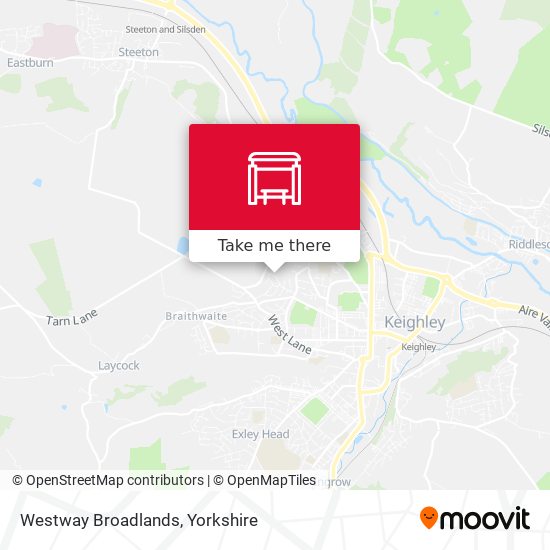 Westway Broadlands map