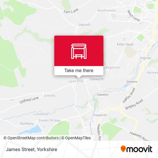 James Street map