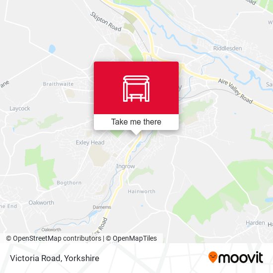 Victoria Road map