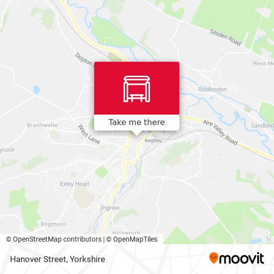 Hanover Street map