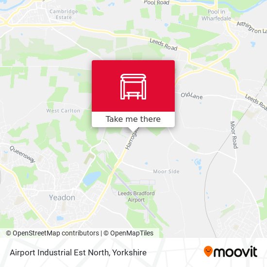 Airport Industrial Est North map