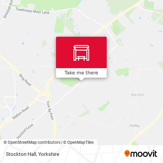 Stockton Hall map