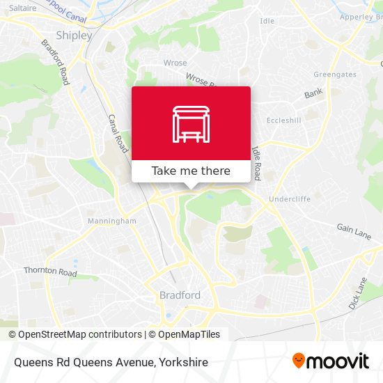Queens Rd Queens Avenue map