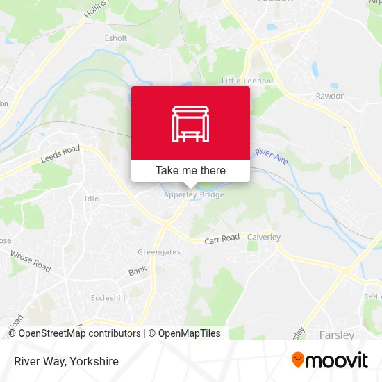 River Way map