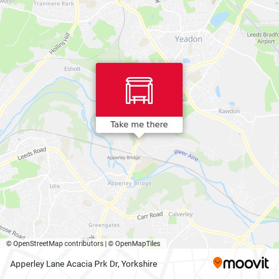 Apperley Lane Acacia Prk Dr map