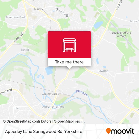 Apperley Lane Springwood Rd map