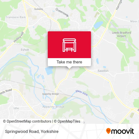 Springwood Road map