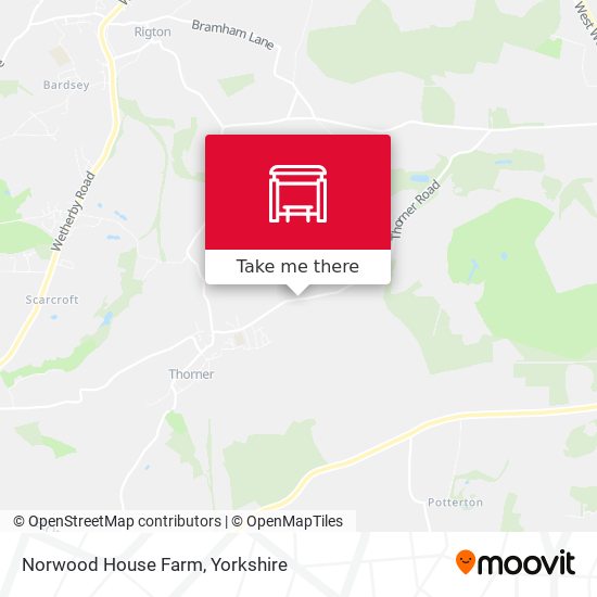 Norwood House Farm map