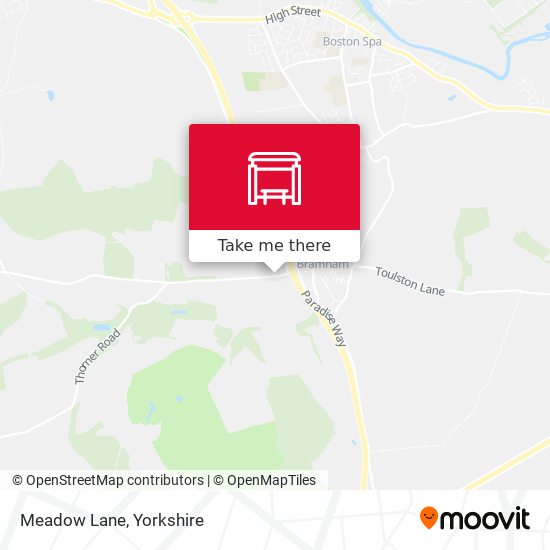 Meadow Lane map