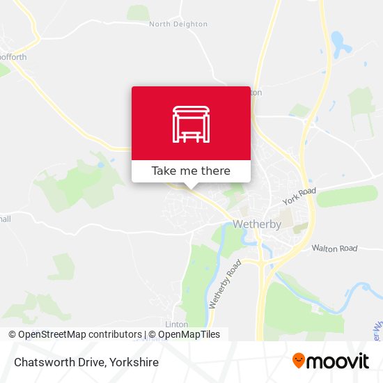 Chatsworth Drive map
