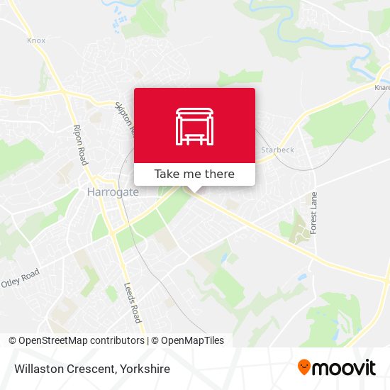 Willaston Crescent map