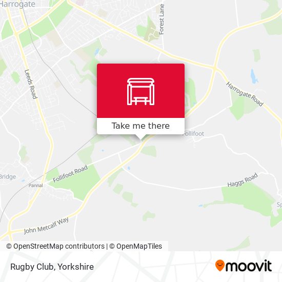 Rugby Club map