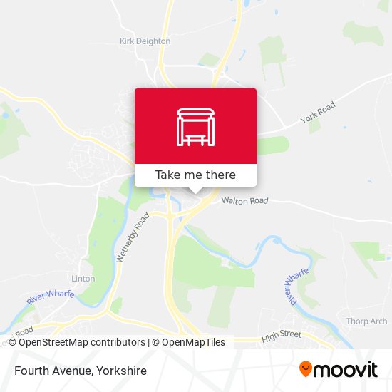 Fourth Avenue map