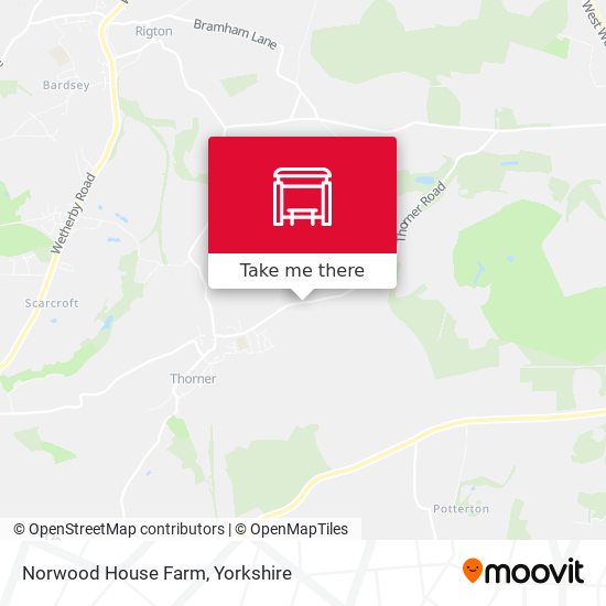 Norwood House Farm map