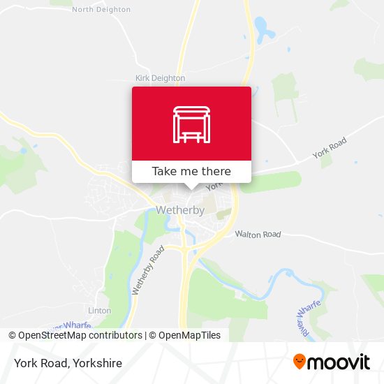 York Road map