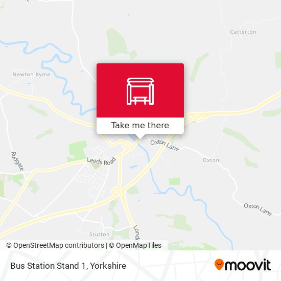 Bus Station Stand 1 map