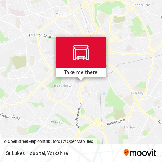 St Lukes Hospital map