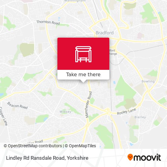 Lindley Rd Ransdale Road map