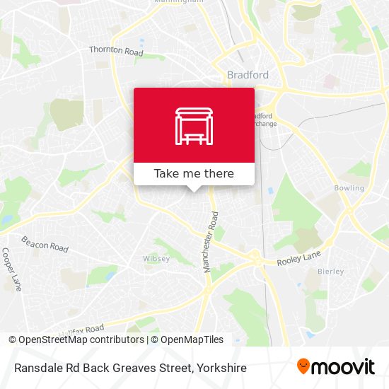 Ransdale Rd Back Greaves Street map