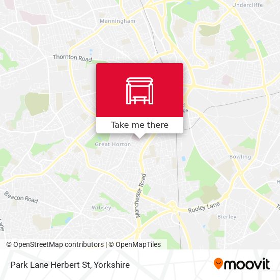Park Lane Herbert St map