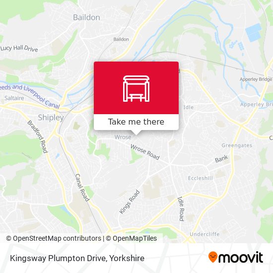 Kingsway Plumpton Drive map