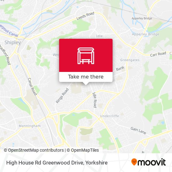 High House Rd Greenwood Drive map