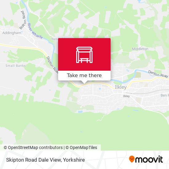 Skipton Road Dale View map