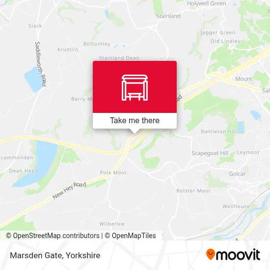 Marsden Gate map