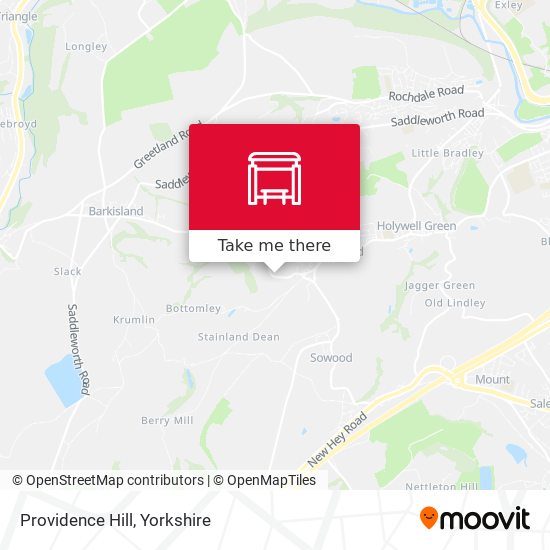 Providence Hill map