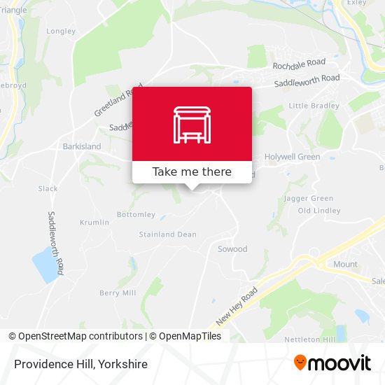 Providence Hill map