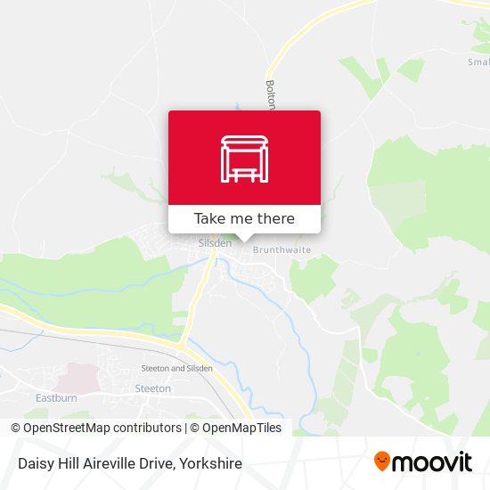 Daisy Hill Aireville Drive map