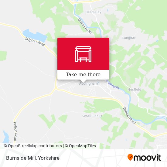 Burnside Mill map