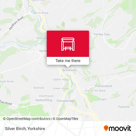 Silver Birch map