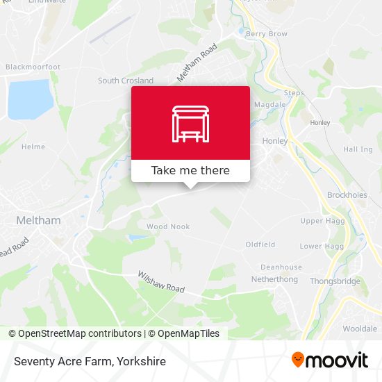 Seventy Acre Farm map