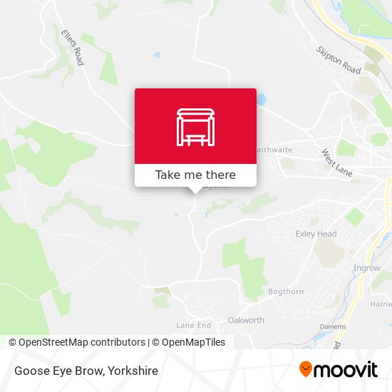 Goose Eye Brow map