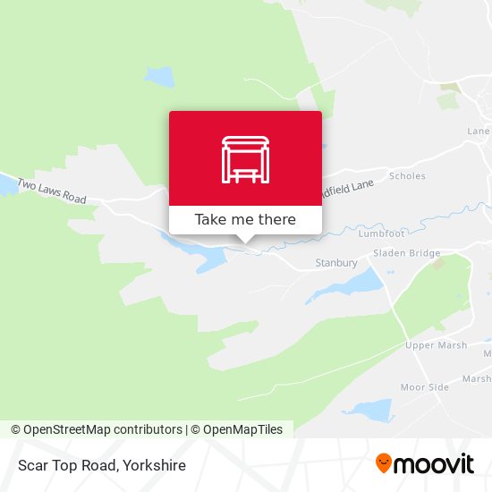 Scar Top Road map